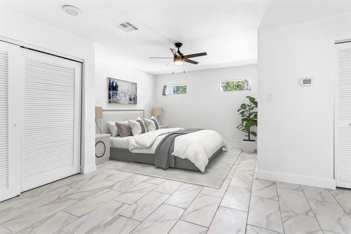 Bedroom, Interior, Marble