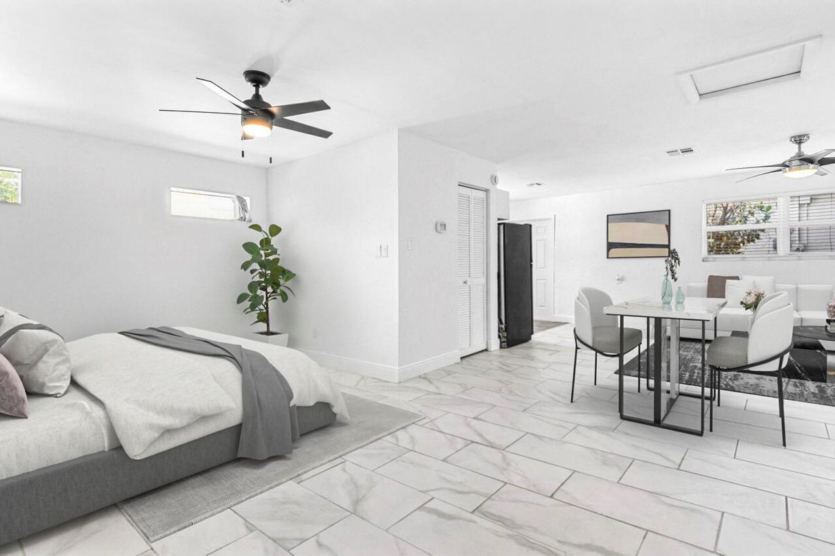 Bedroom, Dining room, Interior, Marble