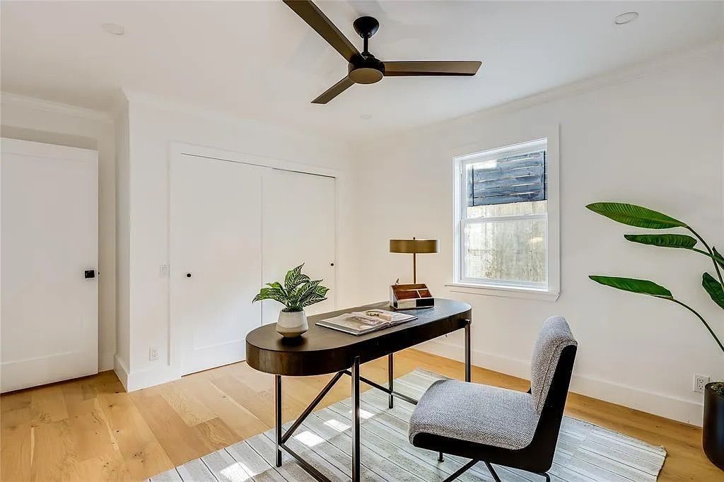 Home Office, Interior, Wood Texture Flooring