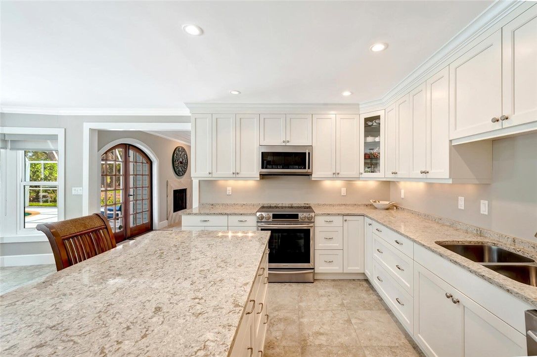 Interior, Kitchen, Recessed Lighting, Stainless Steel Appliances