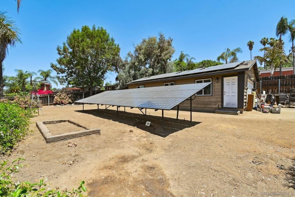 Backyard, Exterior, Solar Panels