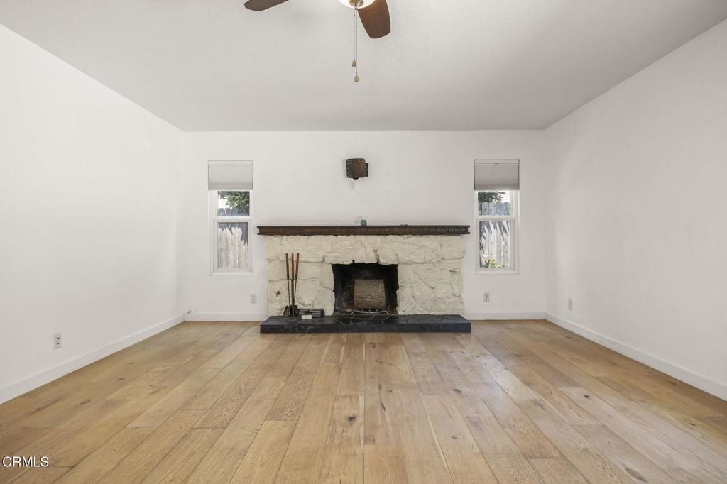 Fireplace, Interior, Wood Texture Flooring
