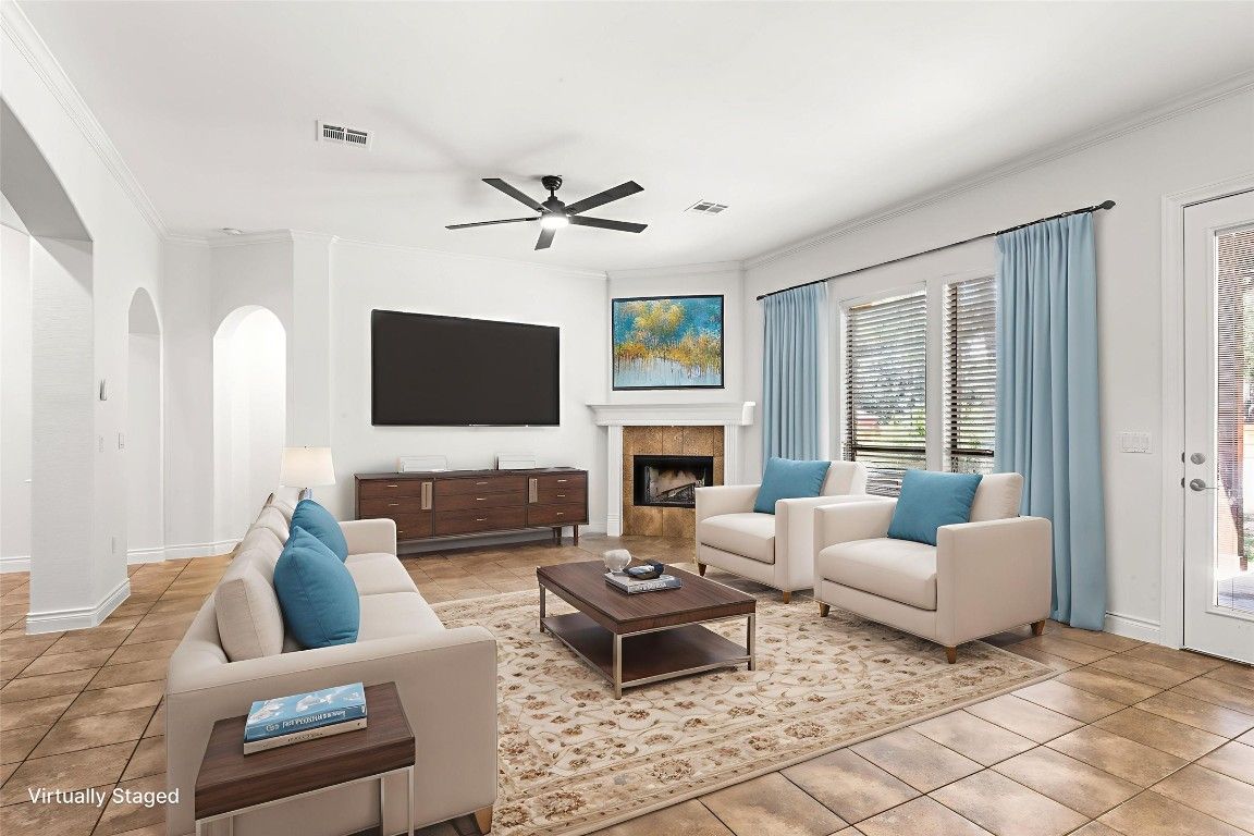Fireplace, Interior, Living room