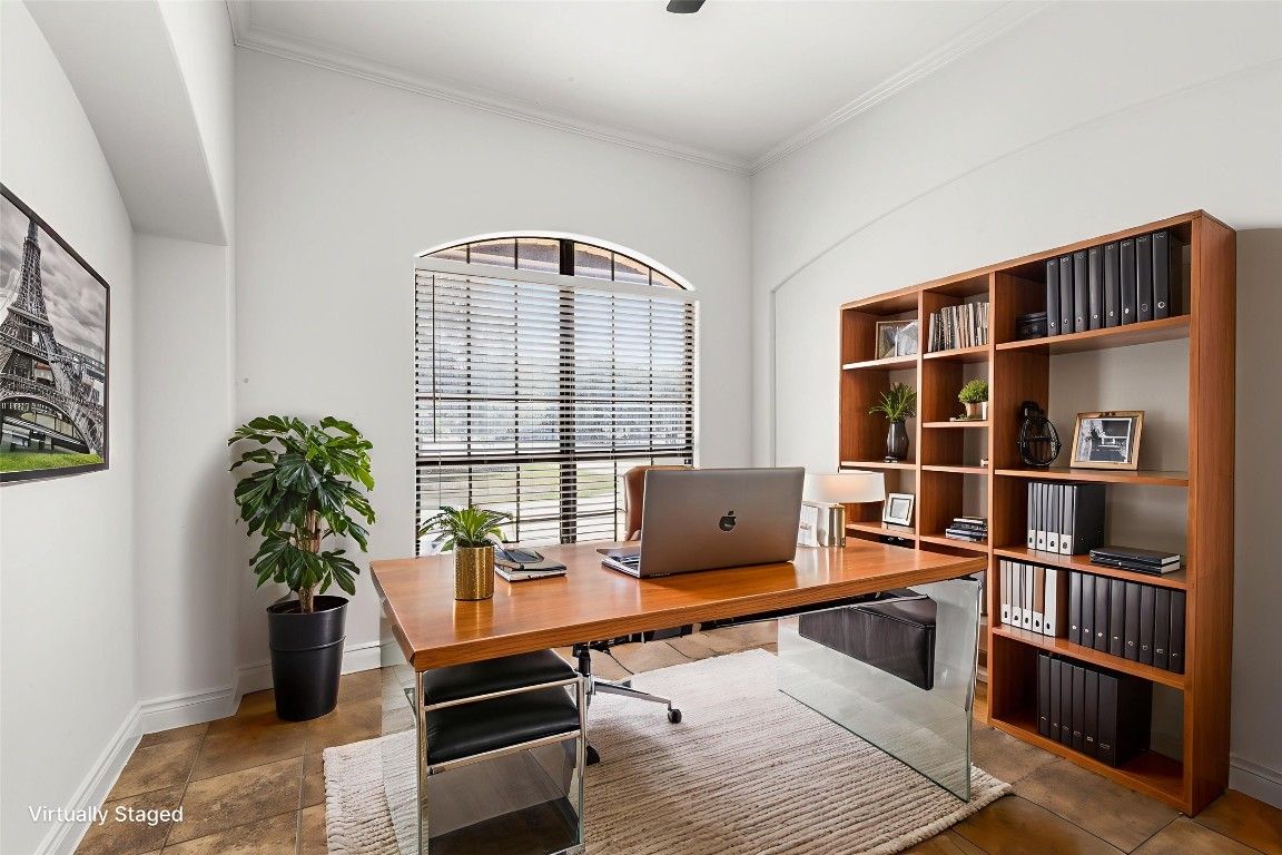 Home Office, Interior, Wood Texture Flooring