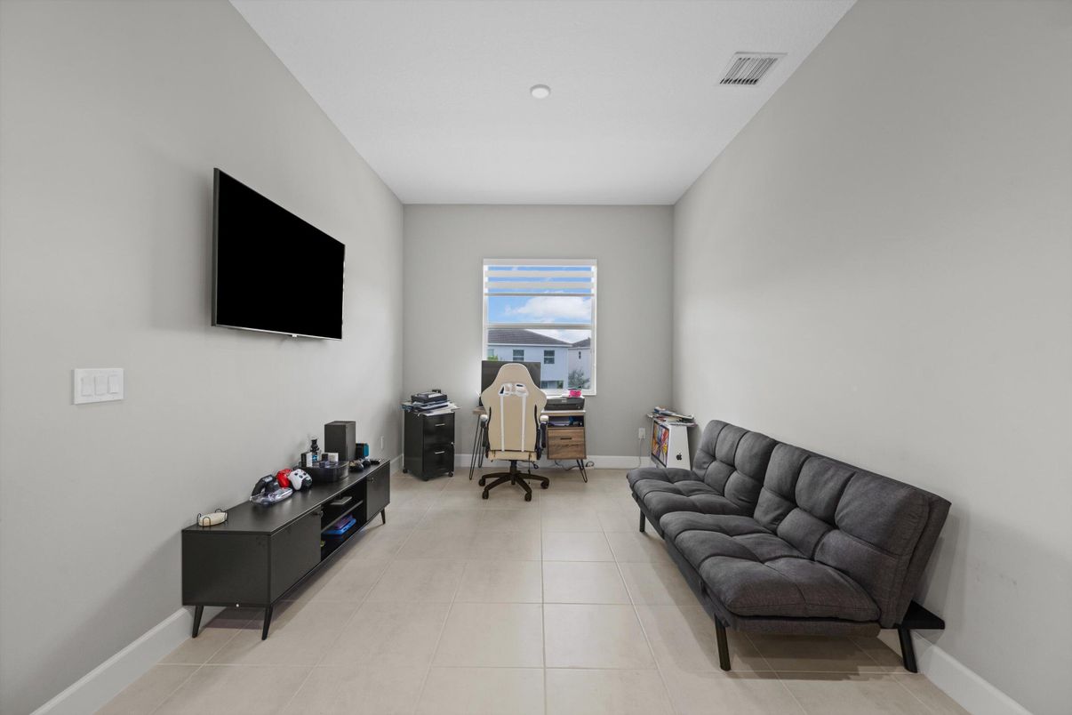 Home Office, Interior, Recessed Lighting