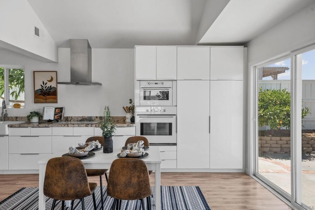 Dining room, Interior, Kitchen, Wood Texture Flooring