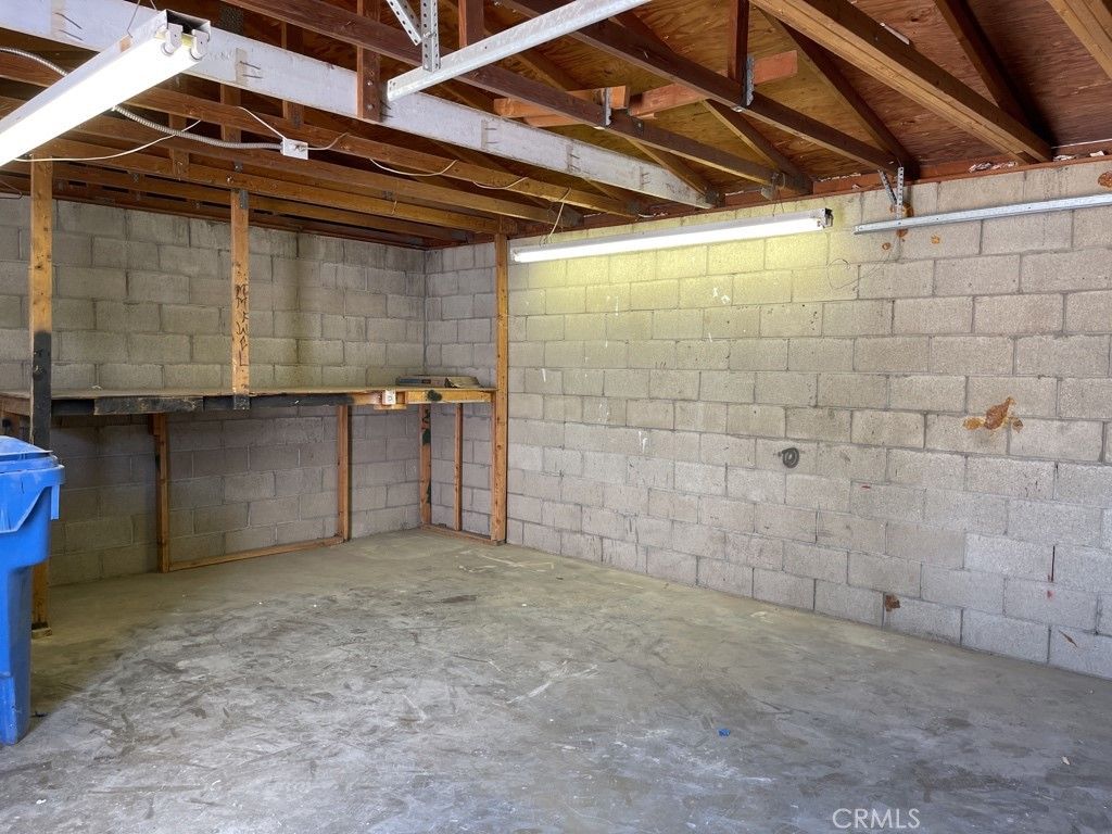 Interior, Stone Walls, Wooden Beams