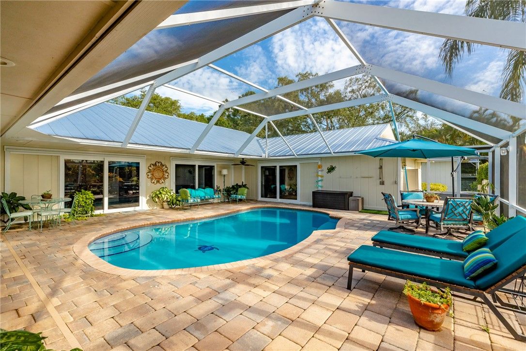 Glass Ceilings, Interior, Pool, Sun Room