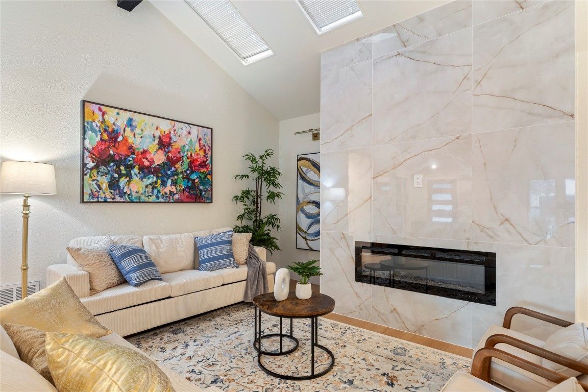 Fireplace, Interior, Living room, Marble Walls