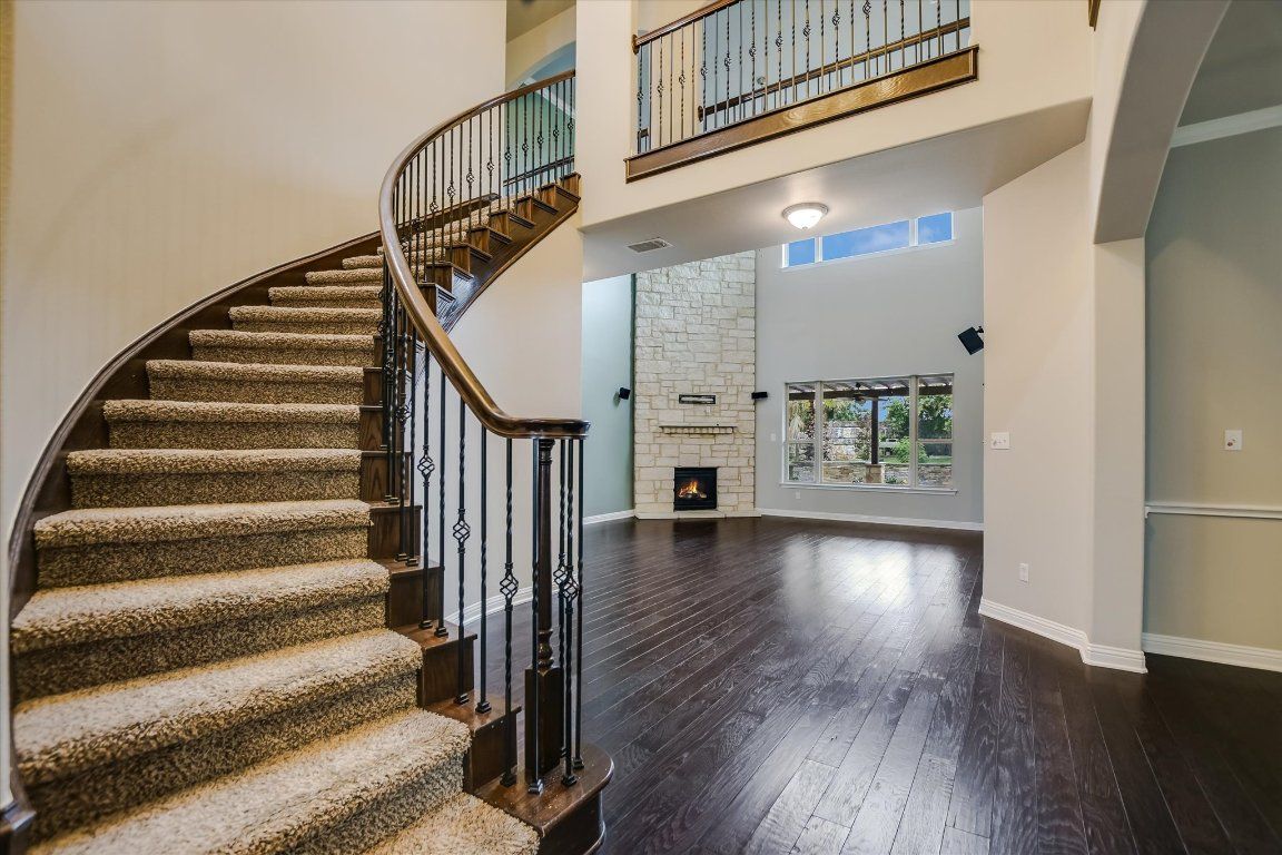 Fireplace, Interior, Wood Texture Flooring