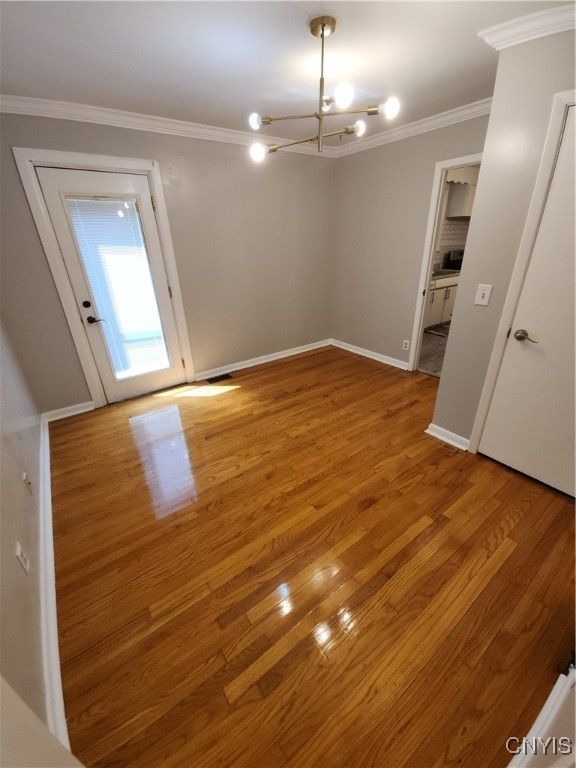 Empty room, Interior, Wood Texture Flooring