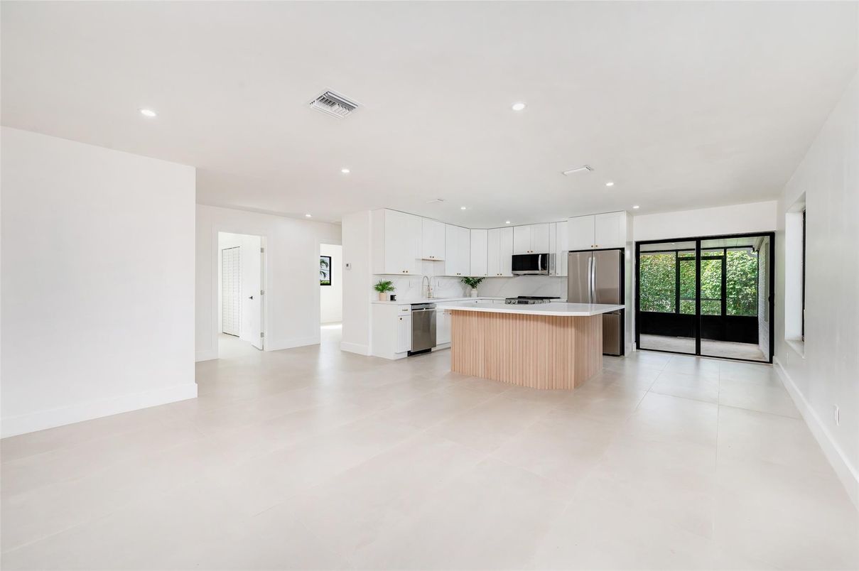 Interior, Kitchen, Recessed Lighting, Stainless Steel Appliances