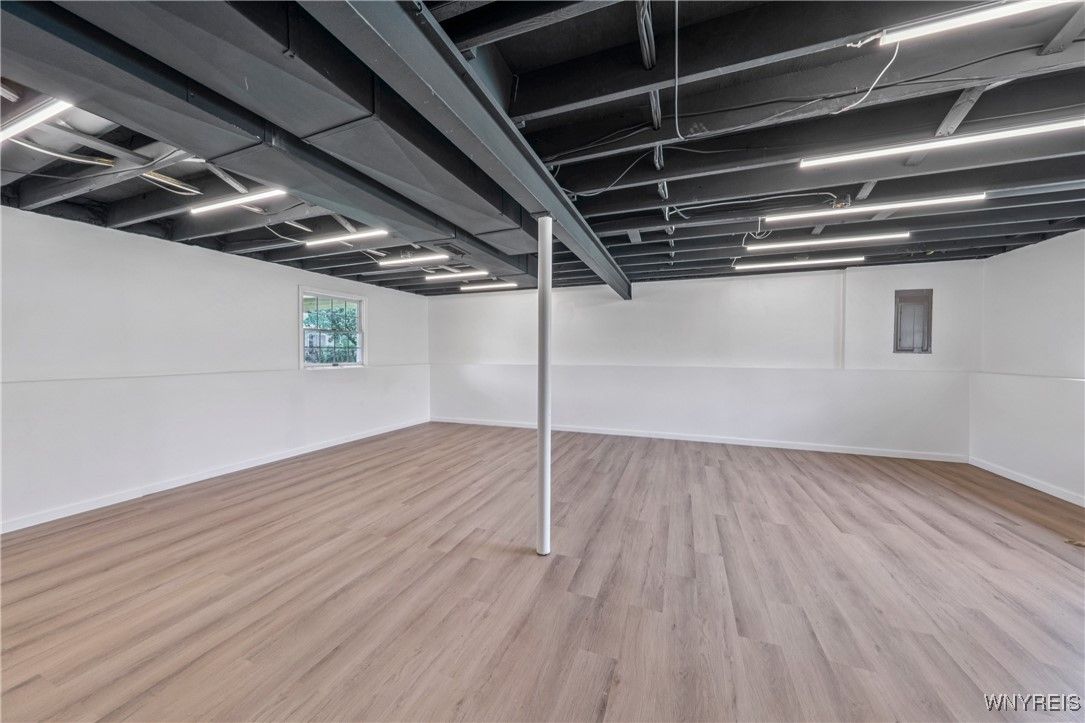 Empty room, Interior, Wood Texture Flooring
