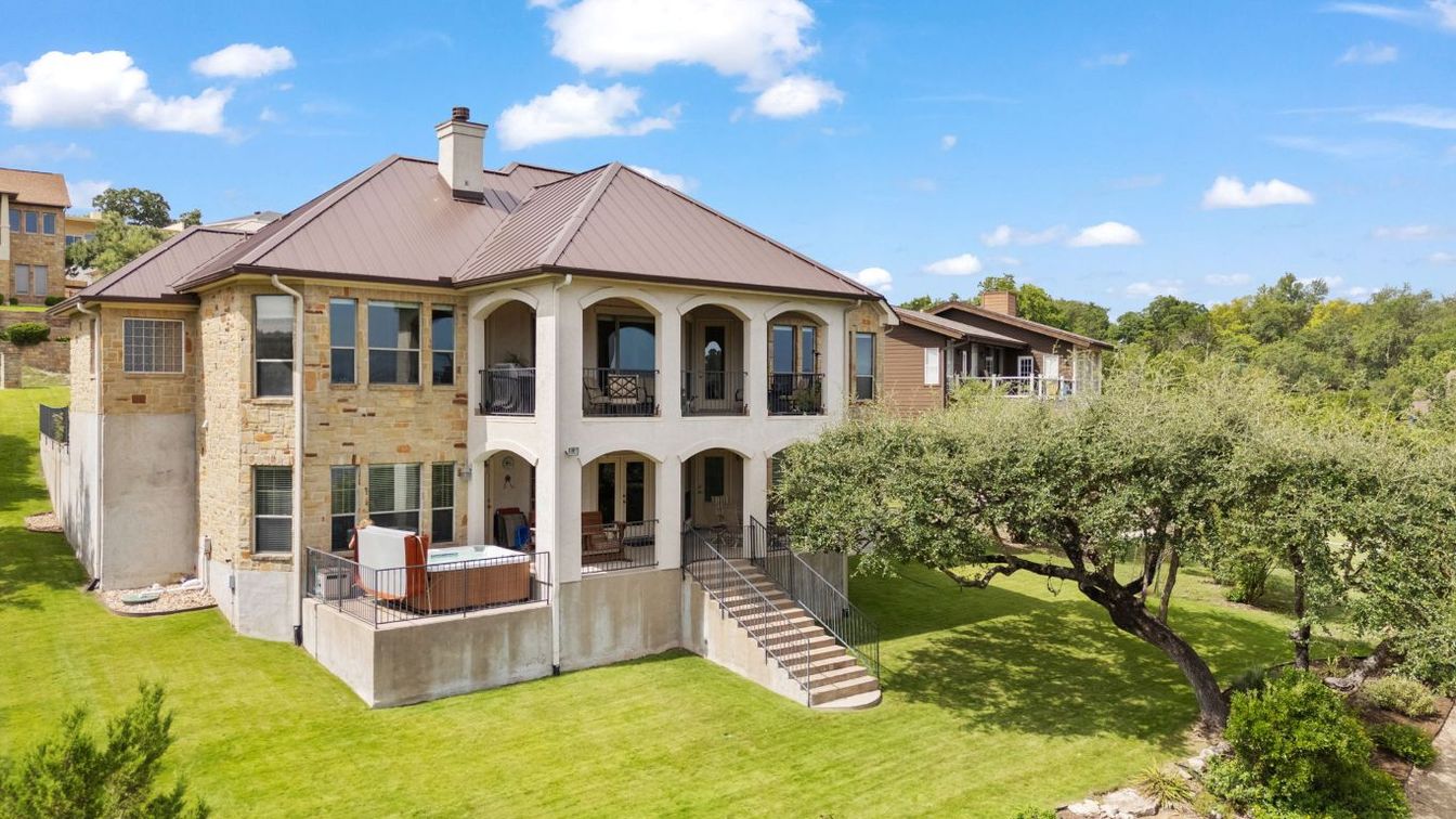 Backyard, Exterior, Facade, Hot Tub, French Provincial