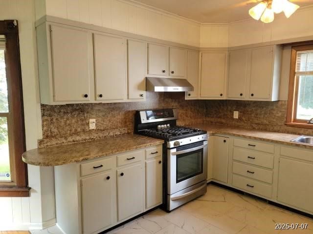 Interior, Kitchen, Marble