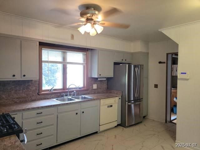Interior, Kitchen, Marble