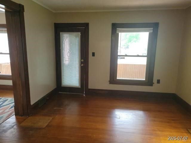 Empty room, Interior, Wood Texture Flooring