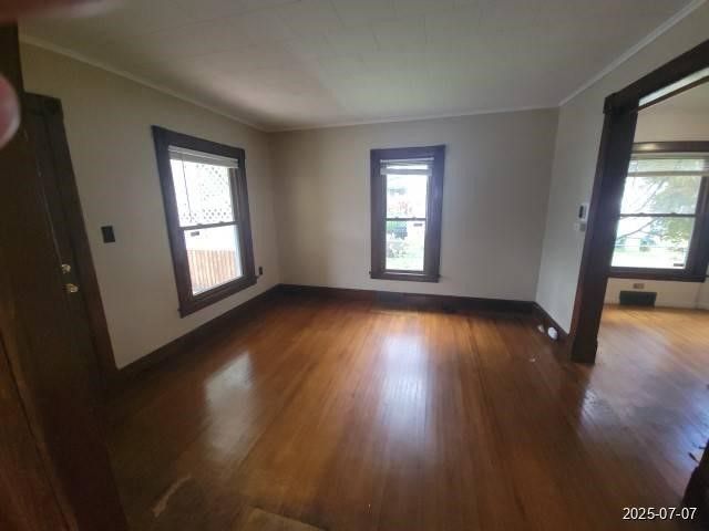 Empty room, Interior, Wood Texture Flooring