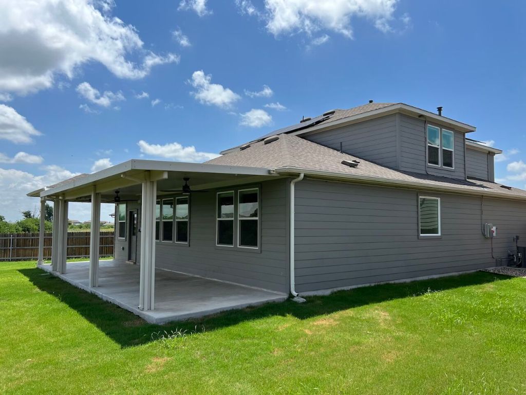 Backyard, Exterior, Solar Panels