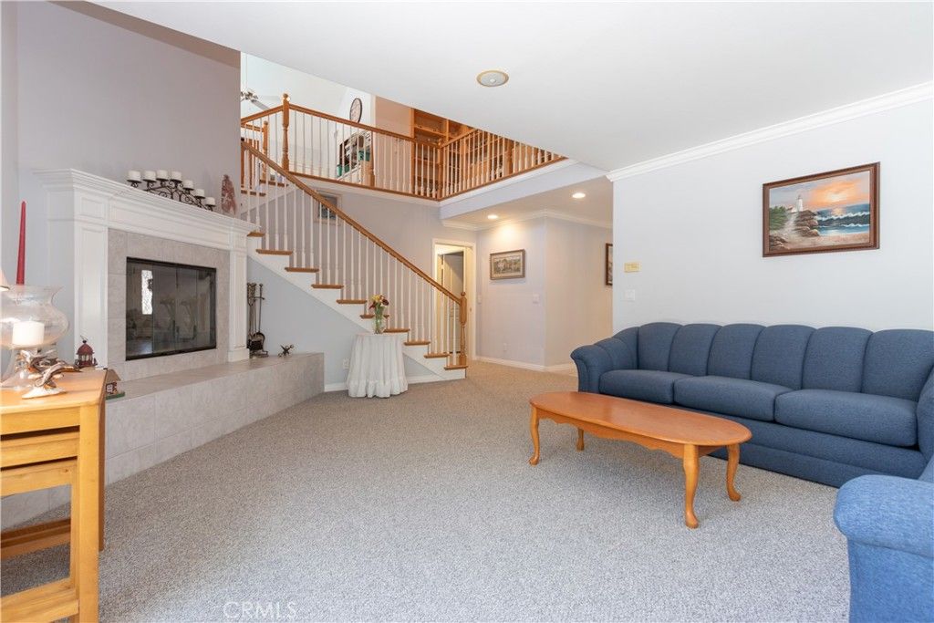 Fireplace, Interior, Living room, Recessed Lighting