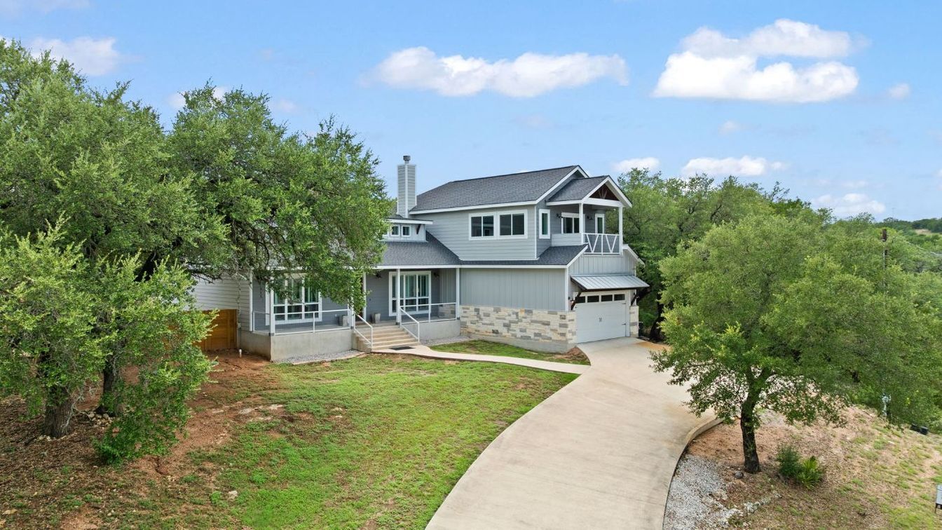 Attached, Backyard, Exterior, Facade, Farmhouse