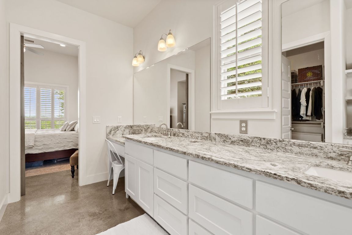 Bathroom, Bedroom, Dual Sink Vanities, Interior, Walk-in Closets