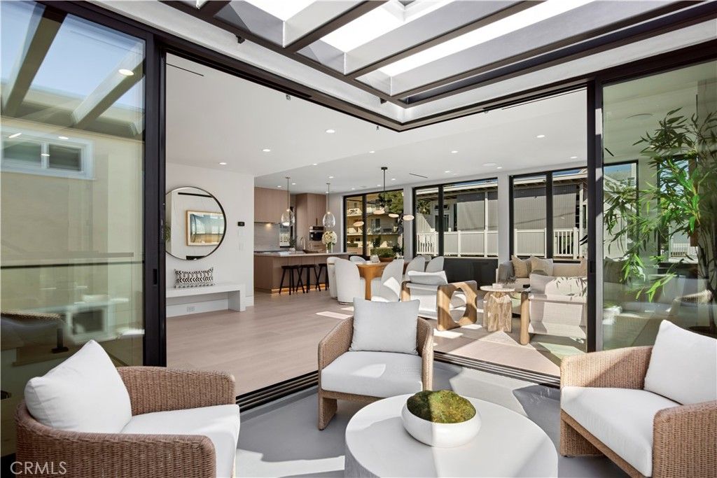 Dining room, Glass Ceilings, Interior, Kitchen, Living room, Pendant Lights, Recessed Lighting, Wood Texture Flooring