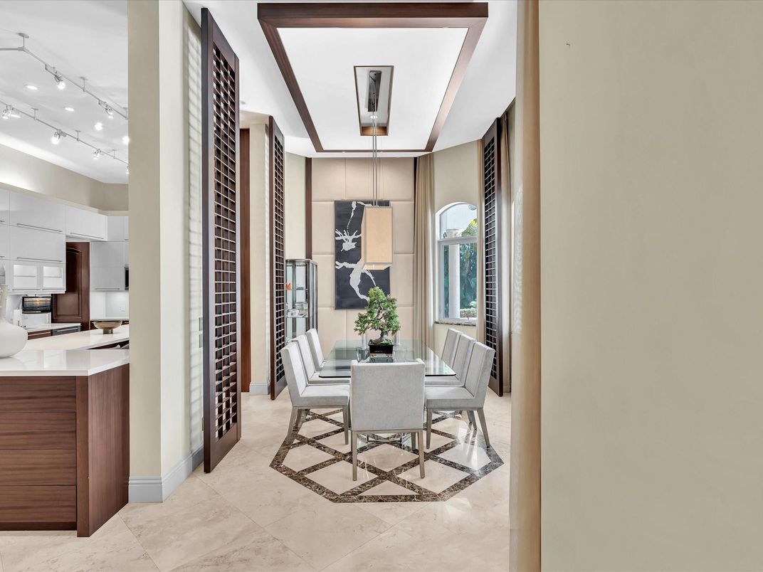 Dining room, Interior, Kitchen, Pendant Lights
