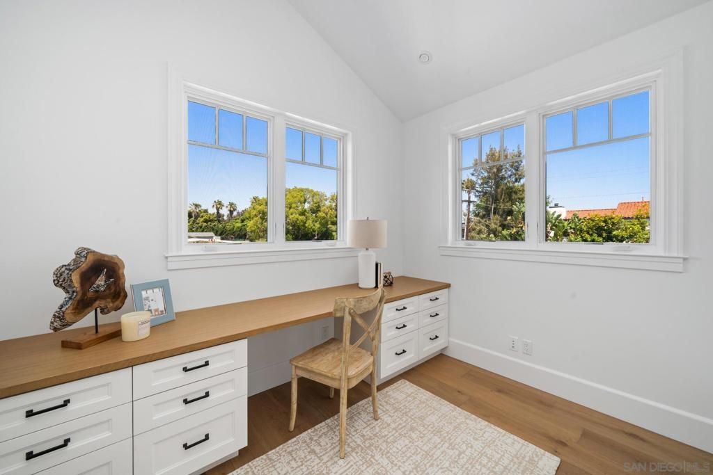 Home Office, Interior, Wood Texture Flooring