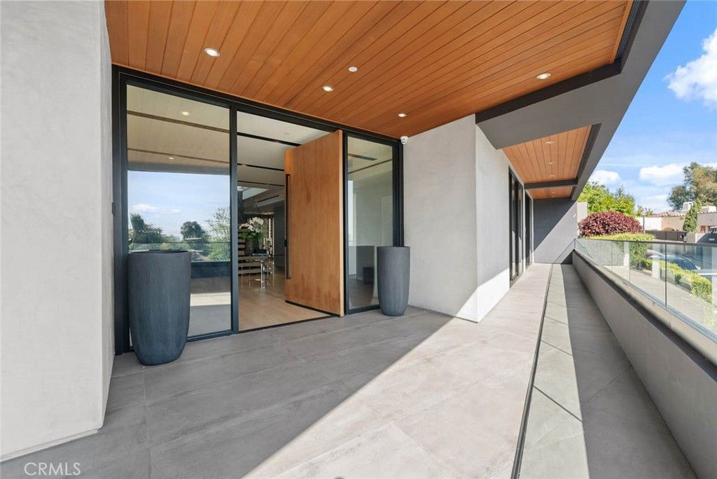 Exterior, Recessed Lighting, Wooden Ceilings