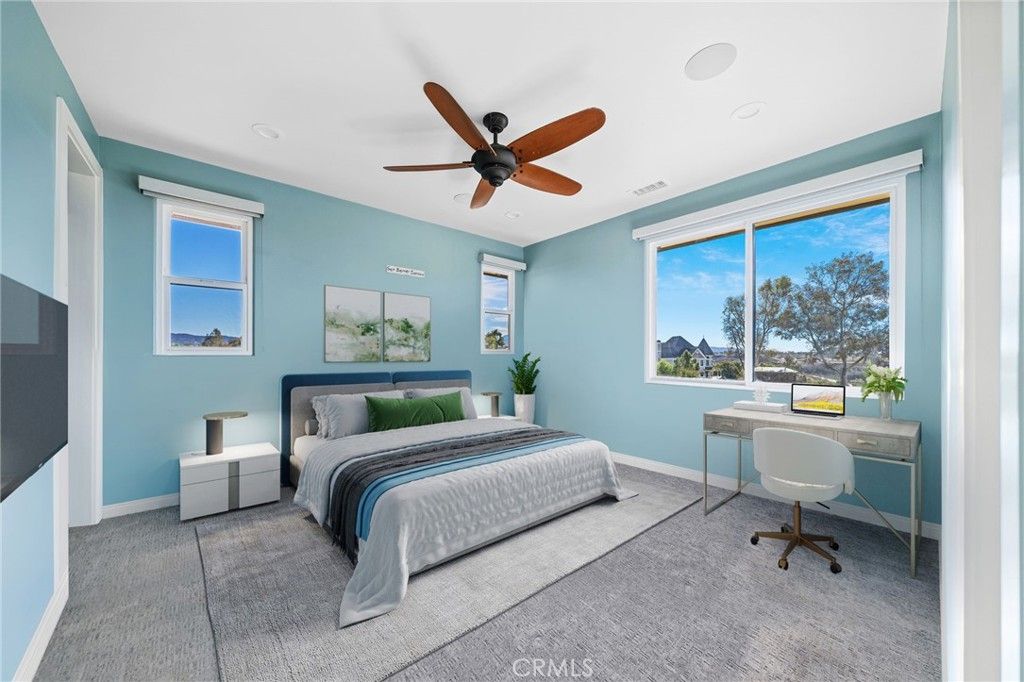Bedroom, Home Office, Interior