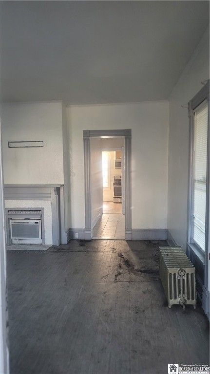 Empty room, Fireplace, Interior