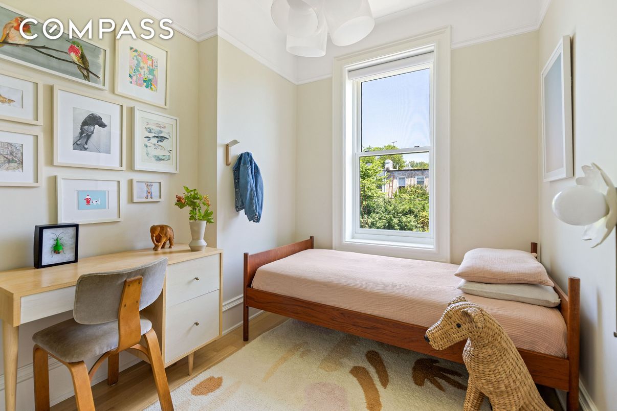 Bedroom, Home Office, Interior, Wood Texture Flooring