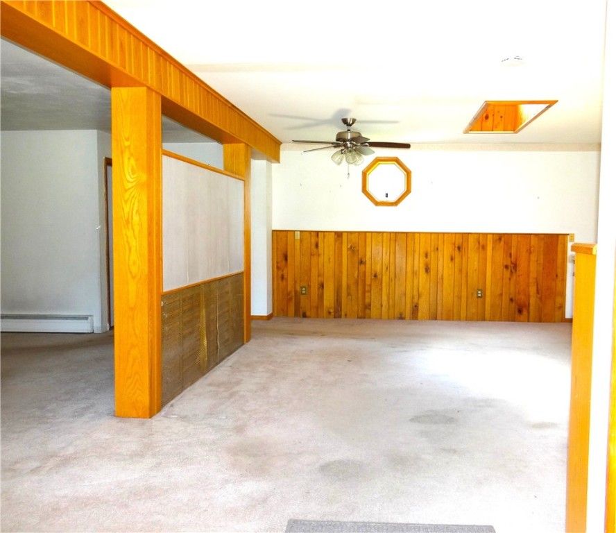 Empty room, Interior, Wooden Walls