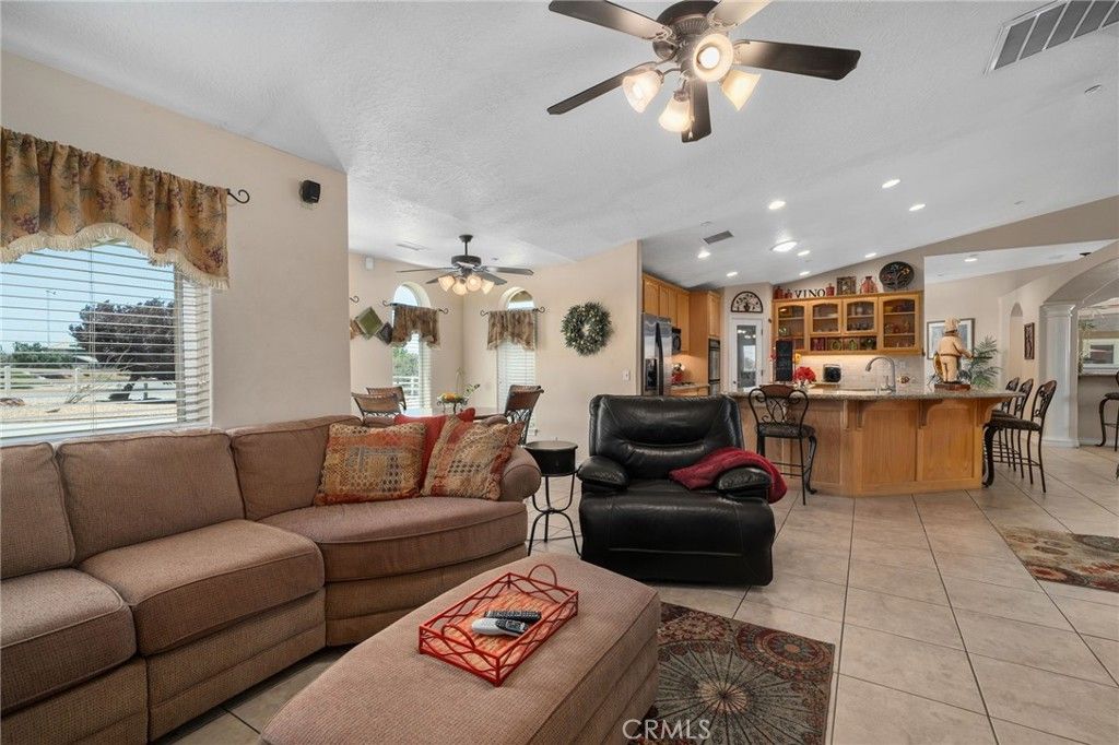 Dining room, Interior, Kitchen, Living room, Recessed Lighting