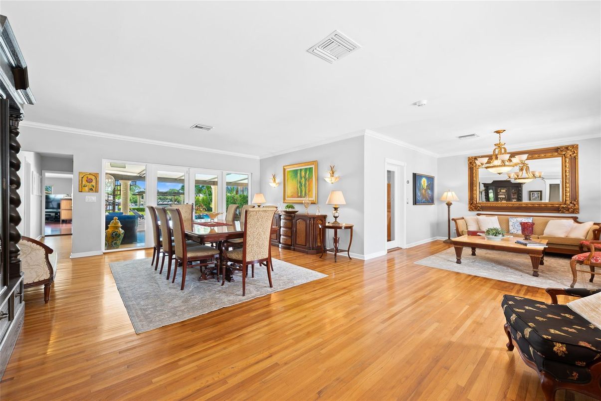 Chandelier, Dining room, Interior, Living room, Wood Texture Flooring