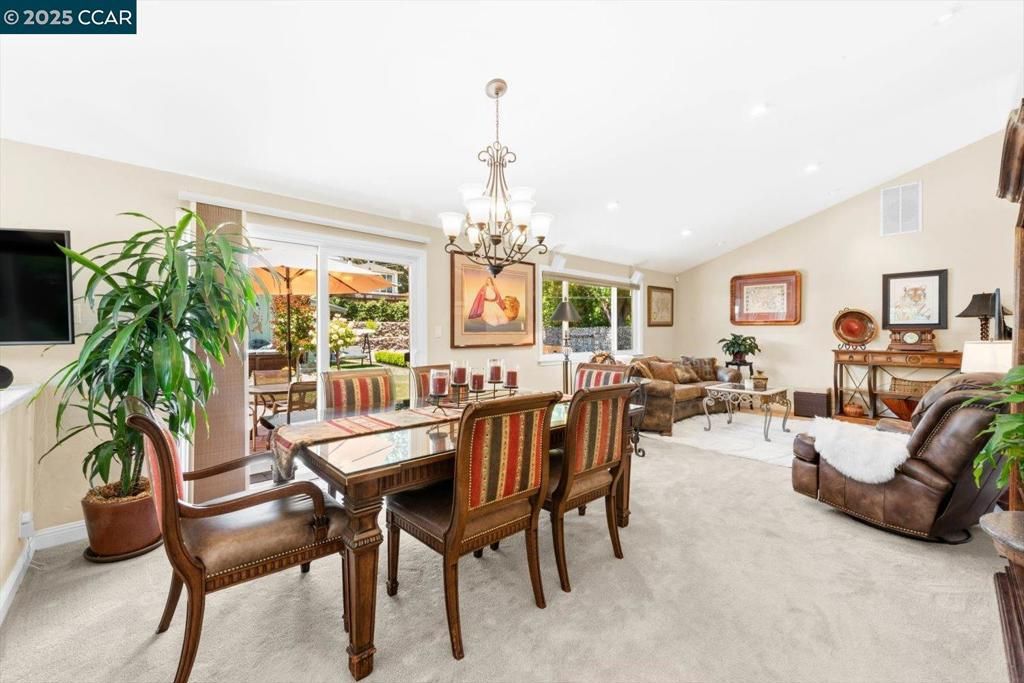 Chandelier, Dining room, Interior, Living room, Recessed Lighting