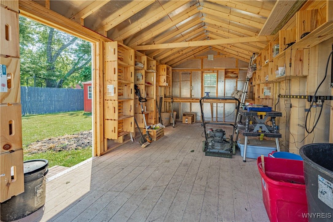 Backyard, Exterior, Wooden Walls