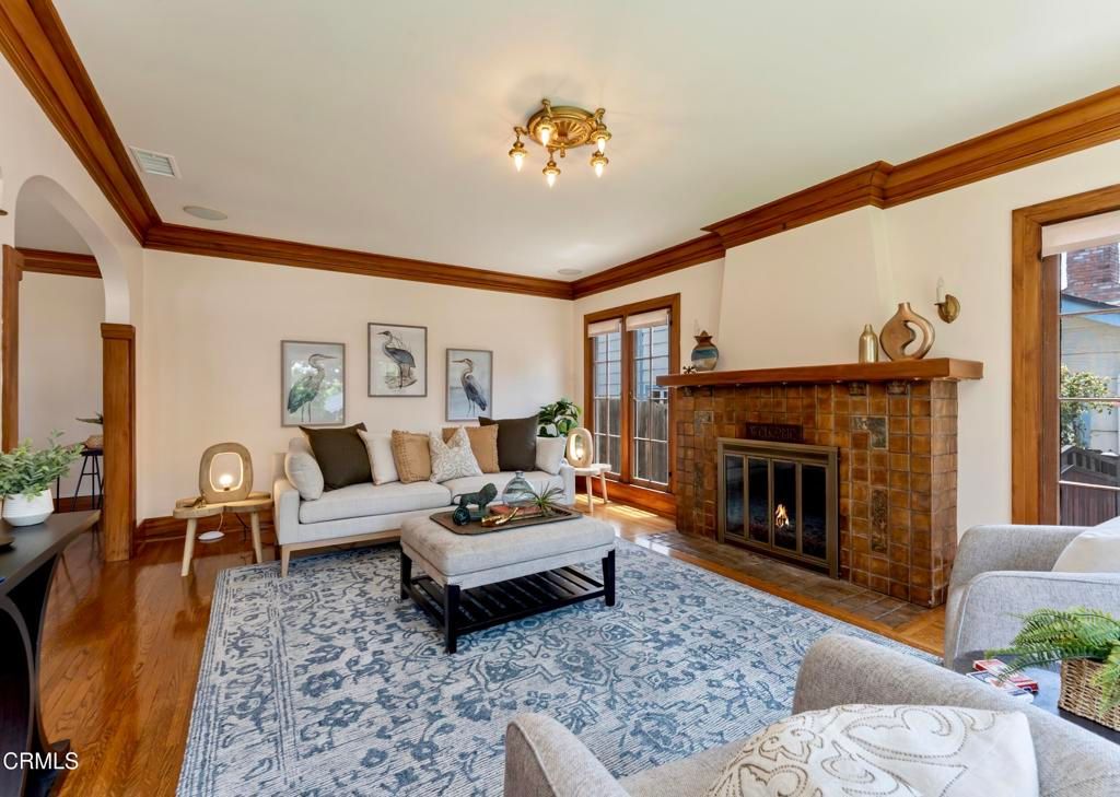 Fireplace, Interior, Living room, Wood Texture Flooring
