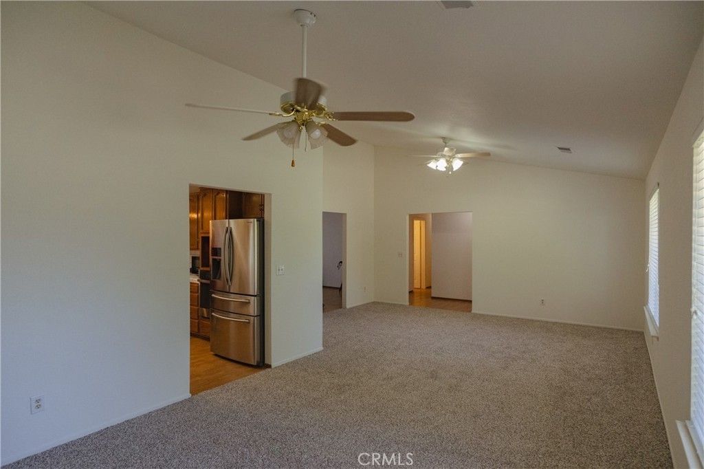 Empty room, Interior, Kitchen, Stainless Steel Appliances