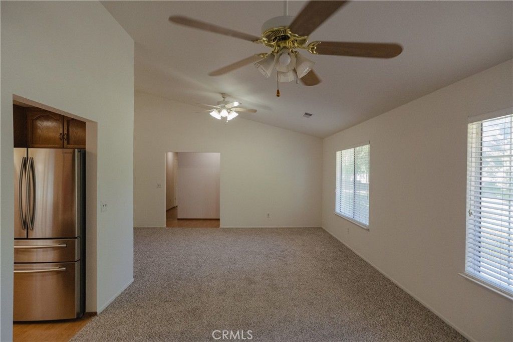 Empty room, Interior, Kitchen, Stainless Steel Appliances