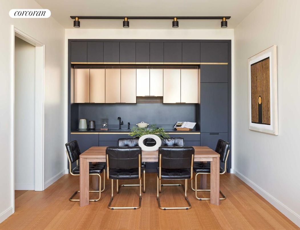 Dining room, Interior, Wood Texture Flooring