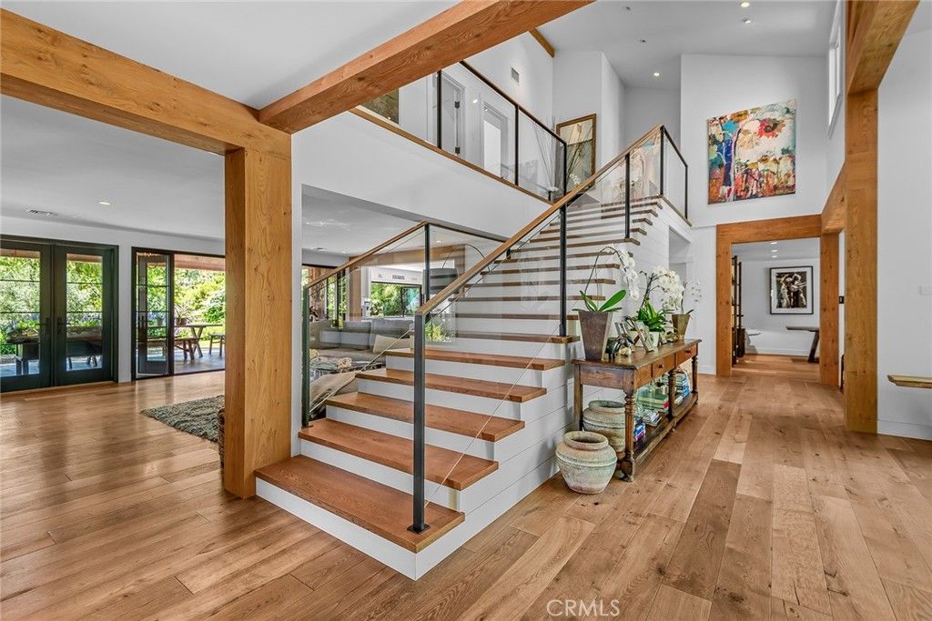 Interior, Recessed Lighting, Wooden Beams, Wood Texture Flooring
