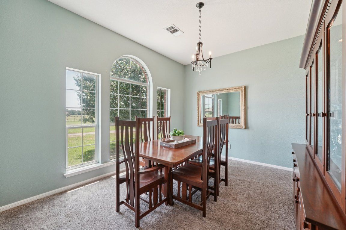 Chandelier, Dining room, Interior