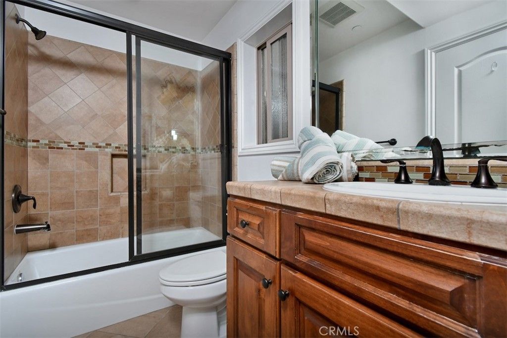 Bathroom, Glass Shower, Interior, Tile Countertops