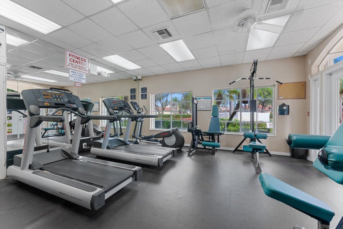 Fitness Equipment, Gym, Interior