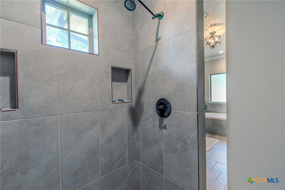Bathroom, Chandelier, Interior