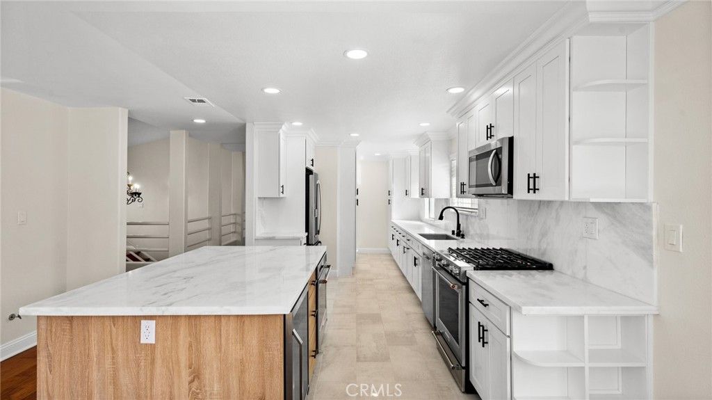 Interior, Kitchen, Recessed Lighting, Stainless Steel Appliances