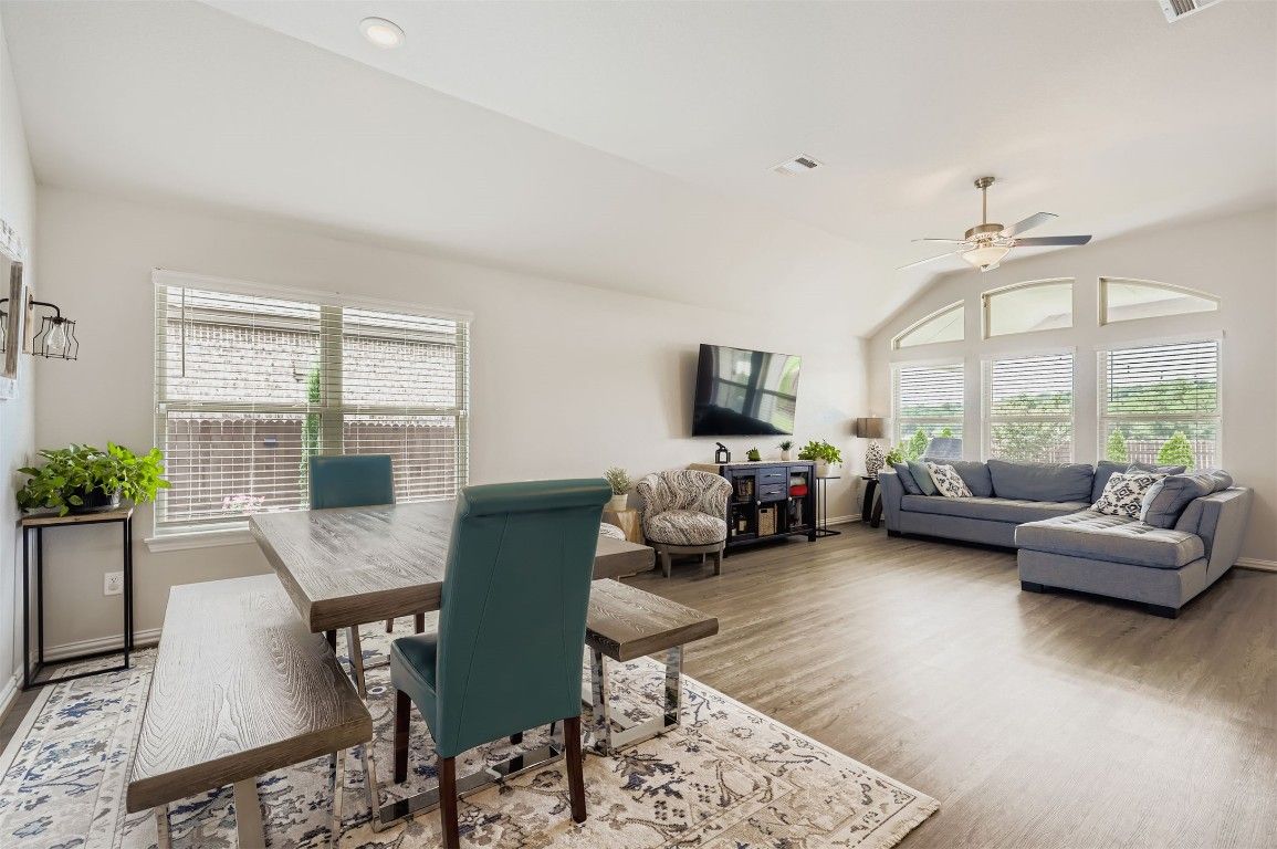 Dining room, Interior, Living room, Wood Texture Flooring