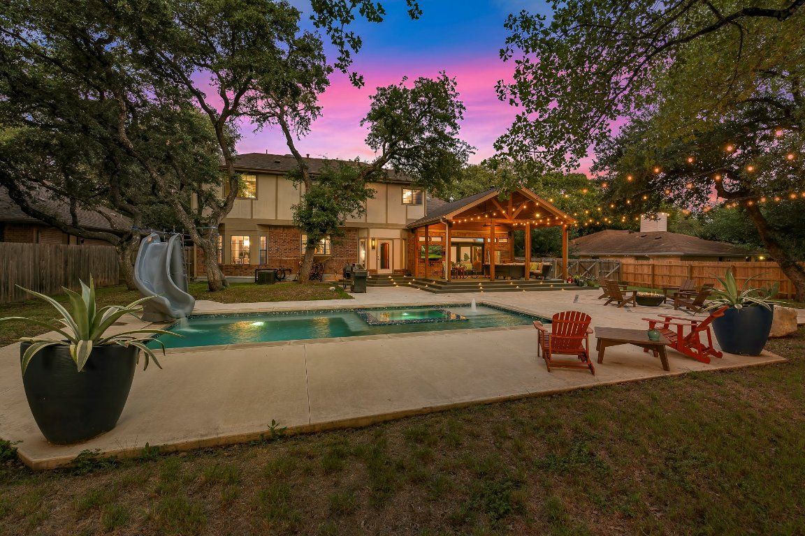 Backyard, Exterior, Playground, Pool